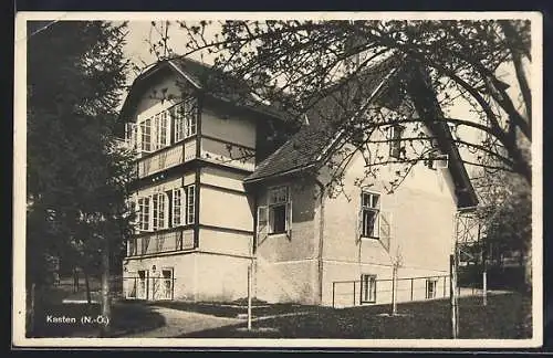 AK Kasten /N.-Ö., Genesungsheim der Krankenkasse des Wiener Gremiums