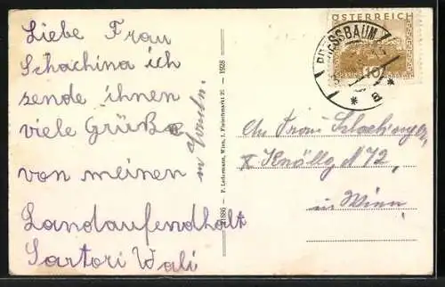 AK Tullnerbach-Pressbaum, Ortspanorama