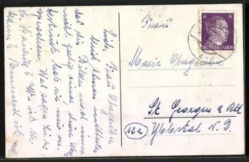 AK Pressbaum, Ortsansicht