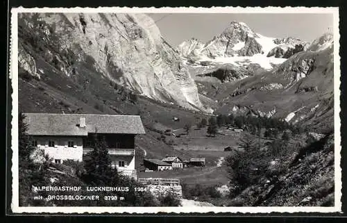 AK Lucknerhaus, Alpengasthof mit Grossglockner