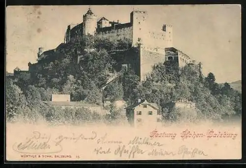 AK Festung Hohen-Salzburg