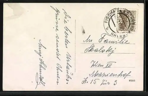 AK Bad Fischau-Brunn, Rosenthal mit Strassenpartie