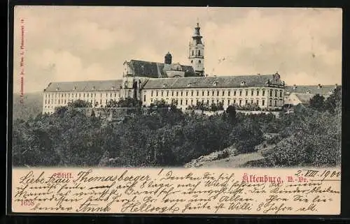 AK Altenburg /N.-Oe., Stift im Wald