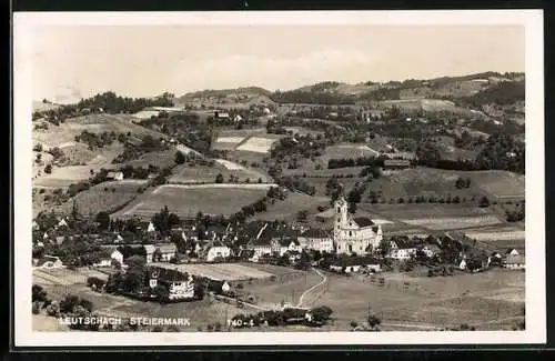 AK Leutschach, Panoramaansicht