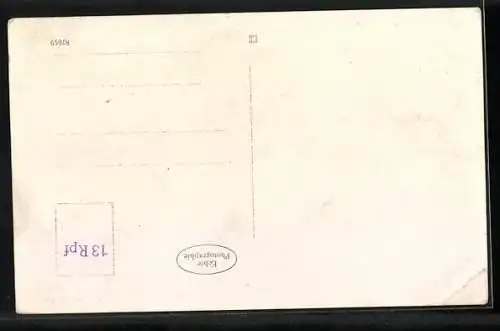 AK Hainfeld, Gesamtansicht aus der Vogelschau