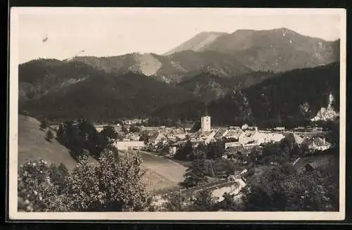 AK Türnitz /N. Oe., Teilansicht mit Kirche