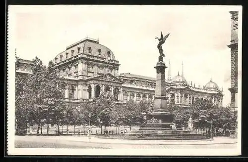 AK Wien, Universität mit Denkmal