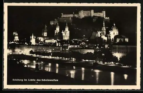 AK Salzburg, Festung im Lichte des Scheinwerfers