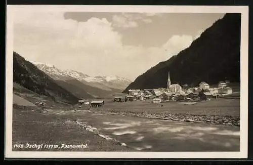 AK Ischgl /Paznauntal, Teilansicht mit Kirche