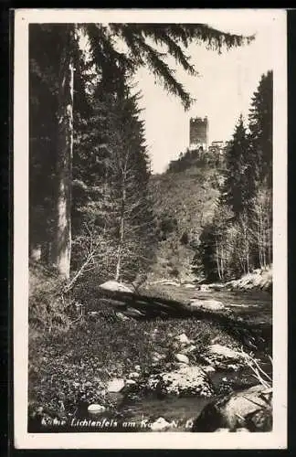 AK Zwettl /N.-Oe., Ruine Lichtenfels am Kamp