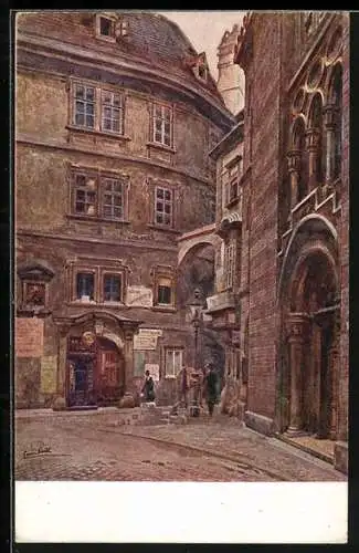 Künstler-AK Wien, Fleischmarkt