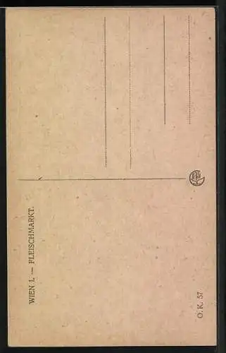 Künstler-AK Wien, Fleischmarkt
