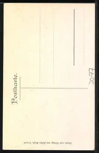 AK Karikatur, Schullehrer in der Sommerfrische, Nein, Herr Collega, es ist doch nicht alles Gold, was glänzt