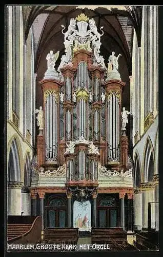 AK Haarlem, Groote Kerk, Het Orgel
