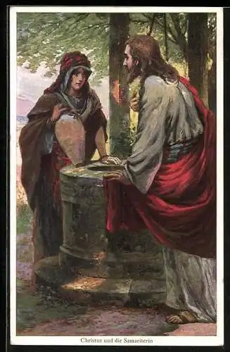 AK Christus und die Samariterin, Religion