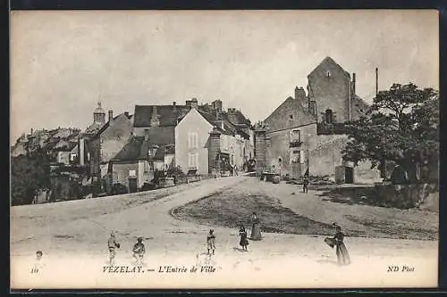 AK Vézelay, L`Entrée de Ville