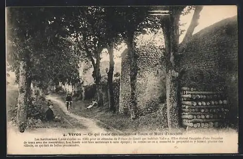 AK Véron, Ce qui reste des anciennes Tours et Murs d`enceinte