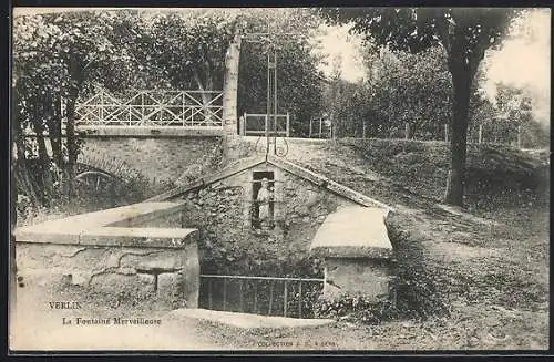 AK Verlin, La Fontaine Merveilleuse
