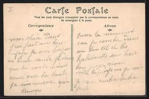 AK Paroy-sur-Tholon, École et Mairie avec des enfants devant le bâtiment