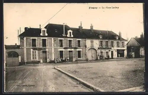 AK Flogny, La Place Laubry