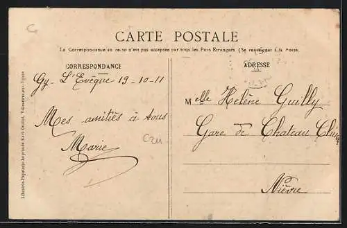 AK Gy-l`Évêque, L`Église