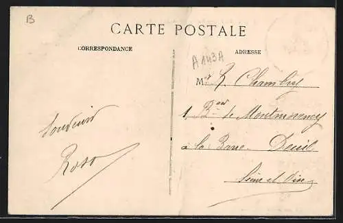 AK Étais /Yonne, Vue Générale, côté Est