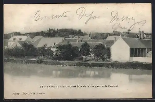 AK Laroche, Partie Ouest, vue de la rive gauche de l`Yonne