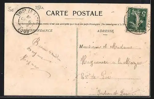 AK Saint-Aubin-sur-Yonne, Bords du Canal