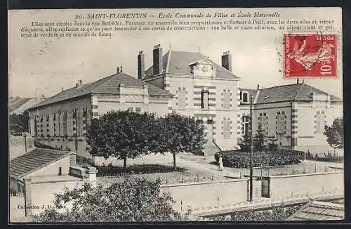 AK Saint-Florentin, École Communale de Filles et École Maternelle