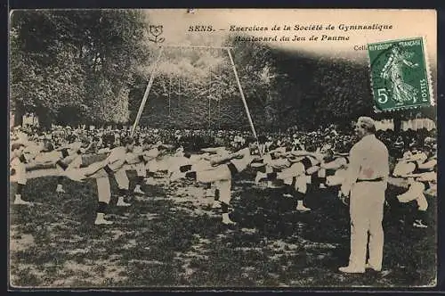 AK Sens, Exercices de la Société de Gymnastique Boulevard du Jeu de Paume