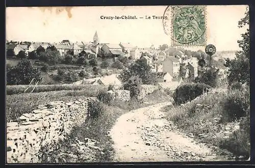 AK Cruzy-le-Châtel, Le Teuret