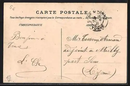 AK Chéroy, Rue de l`Hôtel-de-Ville, Autre vue