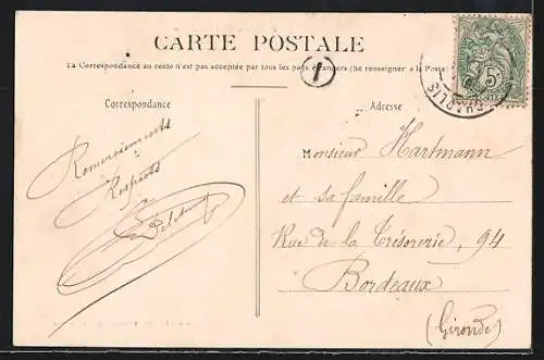 AK Préhy, Rue Principale avec des habitants en tenue d`époque