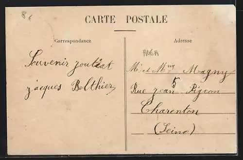 AK Joux-la-Ville, Un Coin de l`Étang