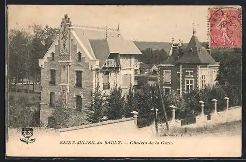 AK Saint-Julien-du-Sault, Chalets de la Gare