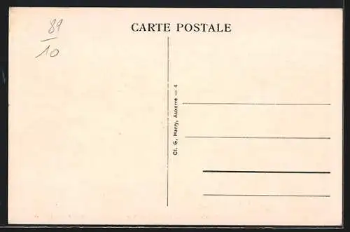 AK Rogny /Yonne, La Grande Rue