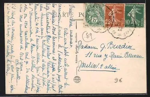 AK Ravières, Hôtel de Ville de Ravières, Yonne