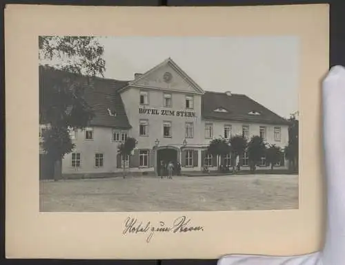 Fotografie C. Eisenhardt, Naumburg / Saale, Ansicht Naumburg / Saale, Blick auf das Hotel zum Stern