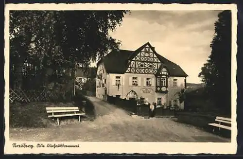 AK Wiesenttal, Streitberg, Das historische Pilgerstüblein der Alten Kurhausbrennerei, Bes. Hans Hertlein