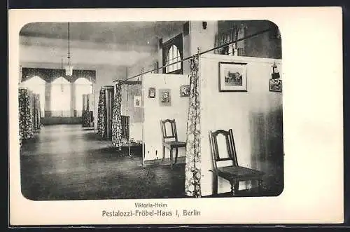 AK Berlin, Pestalozzi-Fröbel-Haus, Viktoria-Heim, Innenansicht
