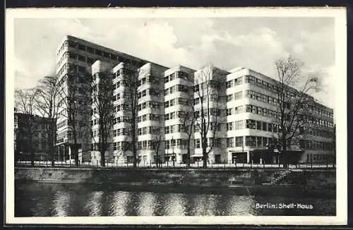 AK Berlin-Tiergarten, Shell-Haus, Bauhaus