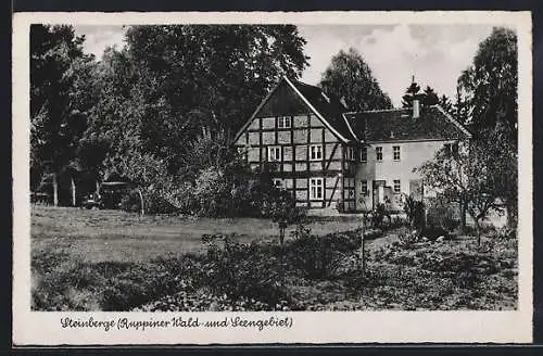 AK Steinberge am Giehmsee, Gasthaus Ludwig Giehm