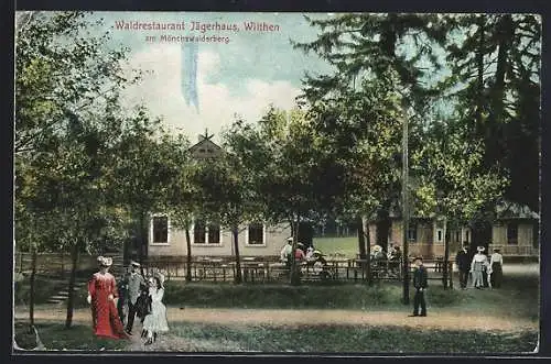 AK Wilthen, Waldrestaurant Jägerhaus, Mönchswalderberg