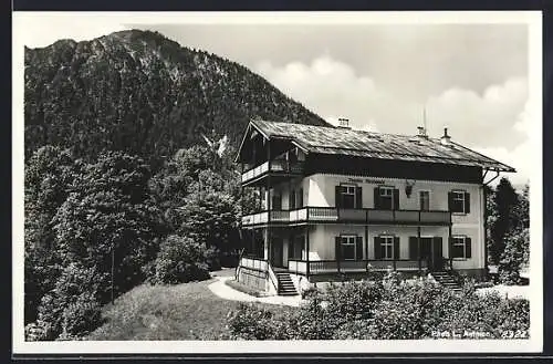 AK Schönau / Odenwald, Pension Heydeneck, Gebirgslandschaft