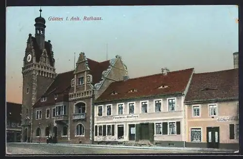 AK Güsten i. Anh., Rathaus