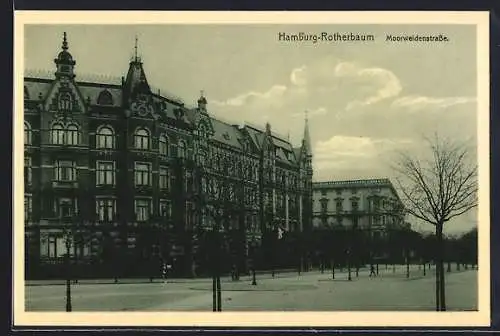 AK Hamburg-Rotherbaum, Moorweidenstrasse