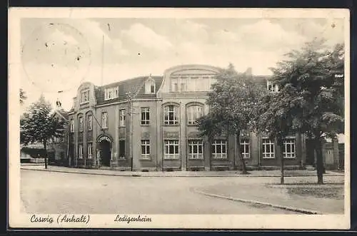 AK Coswig /Anhalt, Ledigenheim