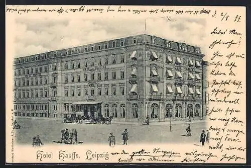 AK Leipzig, Hotel Hauffe