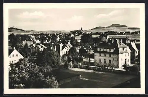 AK Eibau /Sa., Blick in den Ort