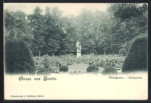 AK Berlin, Thiergarten, Floraplatz